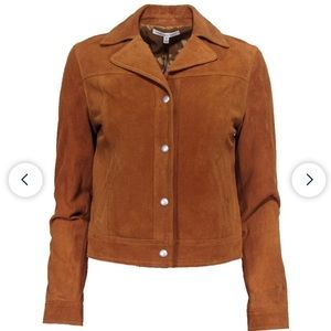 Rebecca minkoff goatskin jacket